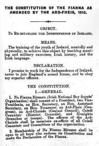 Fianna Constitution 1913 Part 1